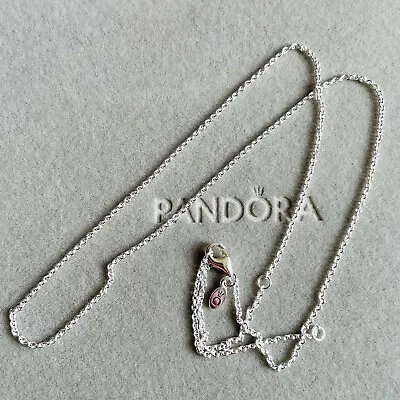 Pandora S925 ALE - Fine Silver Necklace Chain - 50cm • £15.50