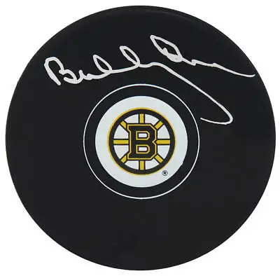 Bobby Orr Signed Boston Bruins Logo Hockey Puck - (Beckett COA)  • $258.26