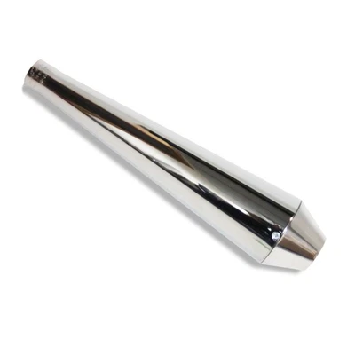 £108.95 • Buy Alloy Ended Megaphone Silencer Suit Bsa Triumph Norton