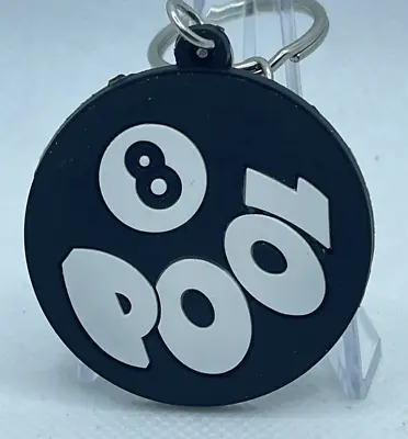 Billards Pool 8 Ball Keychain No Brand Rubber • $4.86