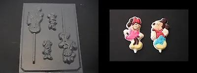 MICKEY MINNIE MOUSE Chocolate Soap Candy Gummy Mold • $4