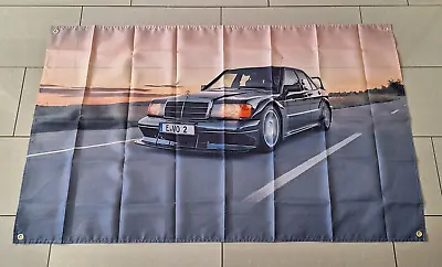 Mercedes Benz EVOLUTION 2 Flag/Banner/Merchandise/Advertising/Mural/Motorsport • $25.57