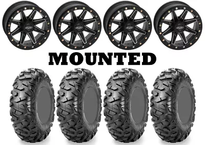 Kit 4 Maxxis Bighorn Radial 28x10-14 On Quadboss Boss Lock Beadlock Black HP1K • $1668.35