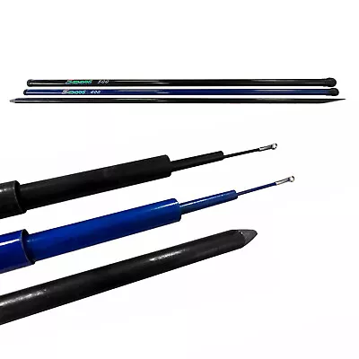 £18.99 • Buy TELESCOPIC FLAG POLE 3m - 10m OPTIONAL STAKE Caravan Camping Motorhome Windsock