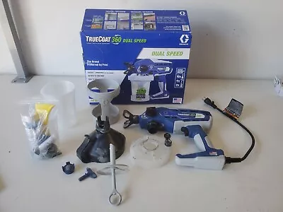 Graco True Coat 360 Dual Speed Electric Handheld Airless Paint Sprayer • $120