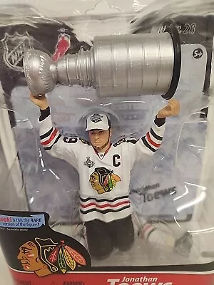 McFarlane NHL Series 28 JONATHAN TOEWS Chicago Blackhawks Stanley Cup • $62.55