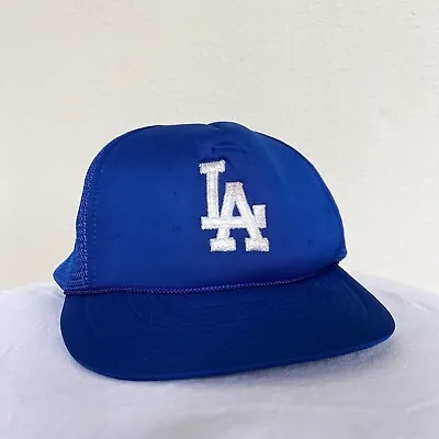Vintage LA Los Angeles Dodgers Snapback Hat Cap MLB Mesh Trucker • $14
