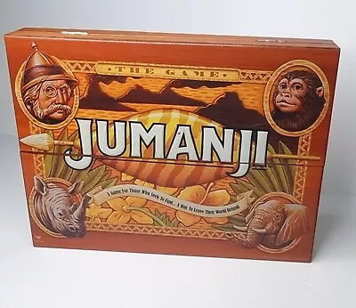 Jumanji The Game In A Real Wooden Box Spinmaster  • $25