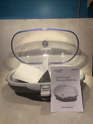 Lock & Lock Vacuum Fresh Sealer Box Marinade HLVC001 New Never Used • $110