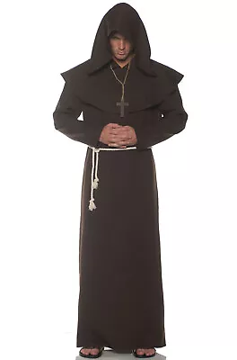 Brand New Religious Monk Robes Adult Costume (Brown) • $28.39