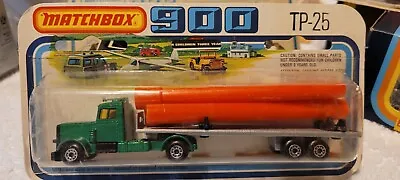 Matchbox TWIN PACK 900 TP-25 1978 Tractor Trailer With Pipes ( NEW OLD STOCK ) • $24.99