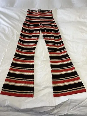 Marni X Uniqlo Merino Blend Semi Flare Knitted Pants Dark Brown Size M | NWT • $49.99