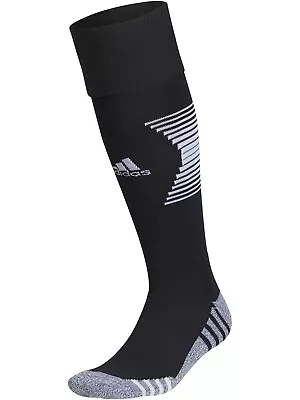 Adidas Team Speed Soccer OTC Socks - Size L - NWT - Black / White • $14.99