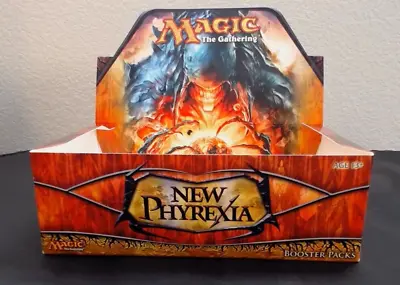 MTG - NEW PHYREXIA - EMPTY Booster Box USED • $19.95