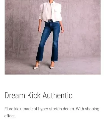 MAC Dream Kick Authentic Premium Hyper Stretch Soft Denim Jeans Womens 27 EUC  • £61.76