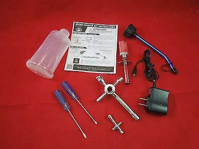 Redcat Nitro Starter Kit Glow Plug Igniter Battery + Charger Tools Bottle 80142a • $22.85