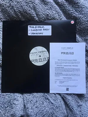 Jay-Line Ft Ian D -  Computer Ready / Wednesday - Finn People Productions Promo • £5.99