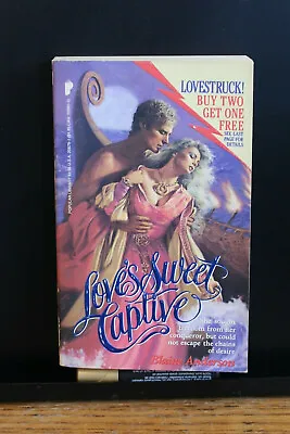 LOVE'S SWEET CAPTIVE Blaine Anderson 1st Ed Paperback Historical Romance Vikings • $10