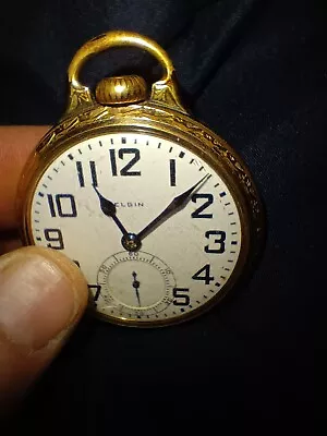 Elgin Pocket Watch 16s  21 Jewels • $35
