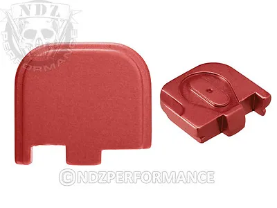 For Glock 43 43X 48 Back Slide  Cover Plate Red NDZ CHOOSE YOUR IMAGE! • $18.99