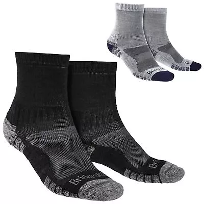 Bridgedale - Mens Hiking Lightweight Merino Wool Performance 3/4 Crew Socks • $29.86