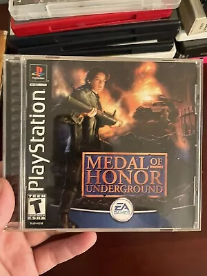 Medal Of Honor Underground PS1 Sony PlayStation CIB Complete  • $7.99