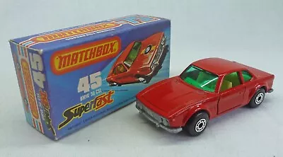 Matchbox Superfast MB45 BMW 3.0 CSL PRE PRO COLOUR TRIAL RED • $431.93