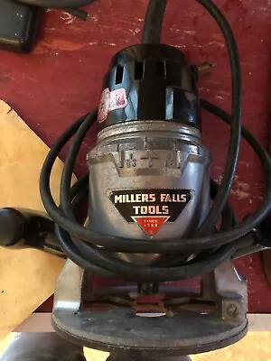 Vintage Millers Falls Router • $25