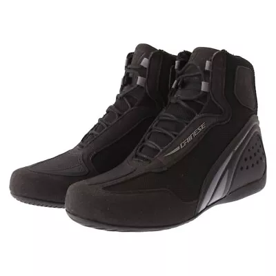 Dainese Motorshoe D1 DWP Motorcycle Boots Black Black Anthracite • £139.99