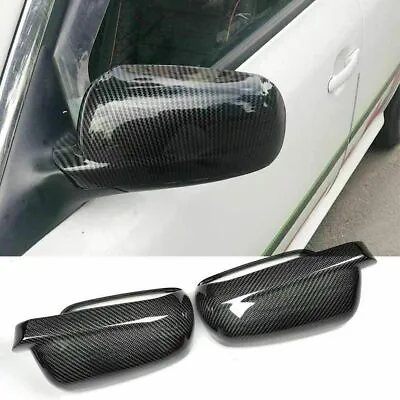 Pair Real Carbon Fiber Side Rearview Mirror Cover Caps For Golf 4 MK4 1997-2003 • $107.19