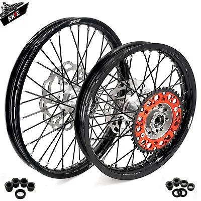 KKE 21/19 MX Cast Dirt Bike Rims Wheels For KTM EXC SX XCF XCW 125-530 2003-2024 • $569