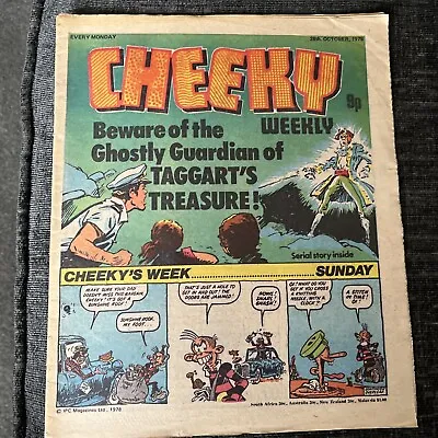 Cheeky Weekly Comic - 28 October 1978 • £3.99