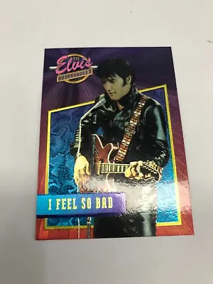 1992 River Group Elvis Presley Series 3 Etch Foil Chase Card #26 I Feel So Bad • $60