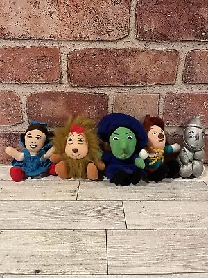 Vintage Wizard Of Oz MGM Grand Souvenir Mini Plush Character Set & Container • $14.99