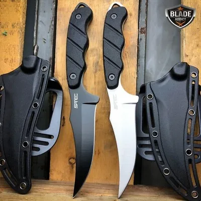 9  Military Tactical Combat Fixed Blade Hunting Skinner Camping Knife W/ Sheath • $13.25