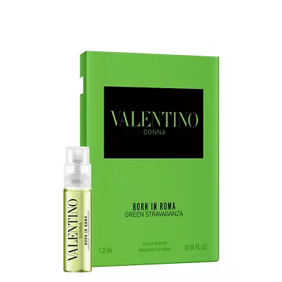 Valentino Donna Born In Roma Green Stravaganza Eau De Parfum Sample 1.2ml • £4.99