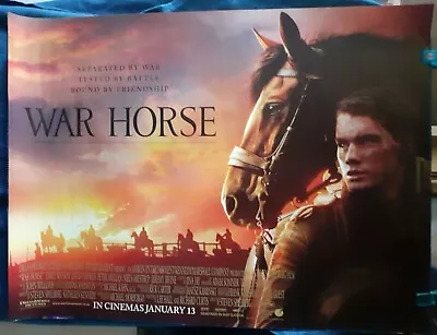 War Horse    Steven Spielberg  Original Quad Cinema Poster • £14.99