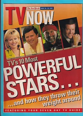 Tv Now Magazine 18 May 1997- Logie Gaffs Tv's Top Guns • $12.89