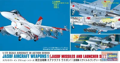 HAS35010 1:72 Hasegawa Weapons Set - JASDF Aircraft Missiles • $14.89