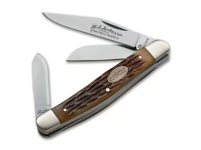Boker H.J. Justin & Sons TS Stockman Folding Pocket Knife (110726JU) • $49.99