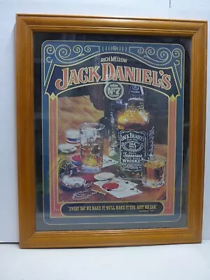 Jack Daniels Framed Poster 48 X 37 Cms • $85