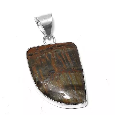 Iran Tiger Eye Ethnic Handmade  Pendant Jewelry 1.8  IP-4883 • $5.69