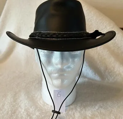 £14.99 • Buy Genuine Leather Australian Bush Hat Size S New