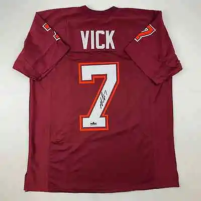 Facsimile Autographed Michael Mike Vick Virginia Tech Reprint Jersey Men's XL • $74.99