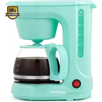 Everyday 5-Cup Mint Aqua Coffee Maker • $36.56