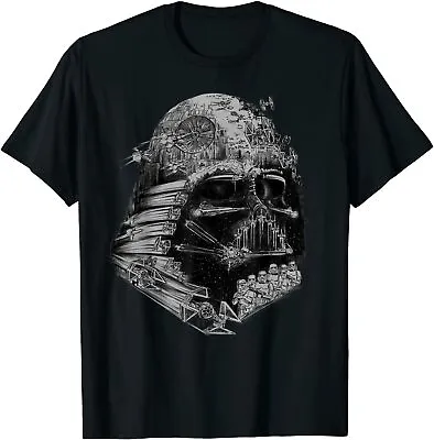 $22.99 • Buy Star Wars Darth Vader Build The Empire Graphic T-Shirt Size S-5XL