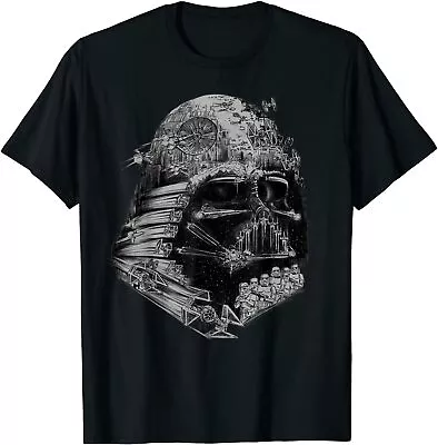 $22.99 • Buy Star Wars Darth Vader Build The Empire Graphic T-Shirt Size S-5XL