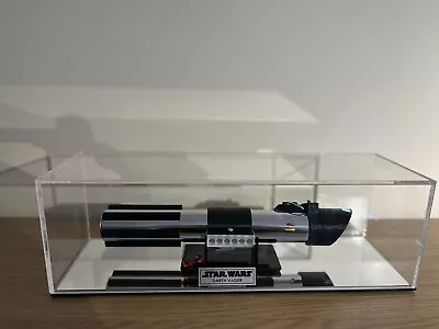 Custom Darth Vader Lightsaber / With Custom Mirrored Display Case And Plaque • £99.99