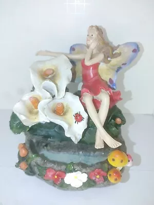 Fairy  TABLETOP Water WATERFALL Indoor FOUNTAIN Garden POND (Sold As Is) • $15