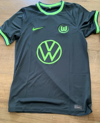 £49.95 • Buy WOLFSBURG VfL Nike AWAY  Shirt 2022-2023 NEW Men's Jersey BNWT 22/23 SMALL